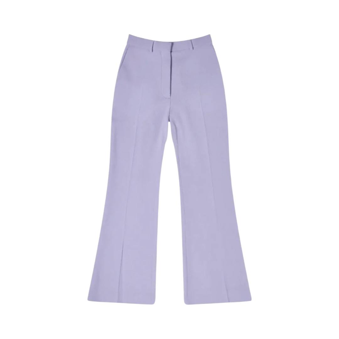 Casa Blanca Flared Tailored Trousers Lilac