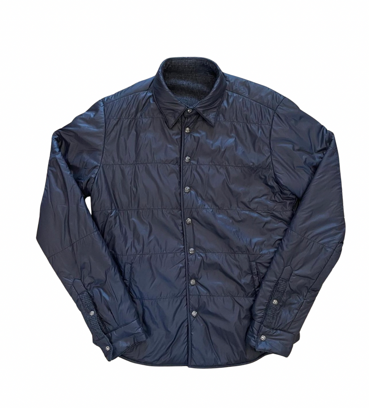 Chrome Hearts Reversible Nylon Wool Flannel Jacket
