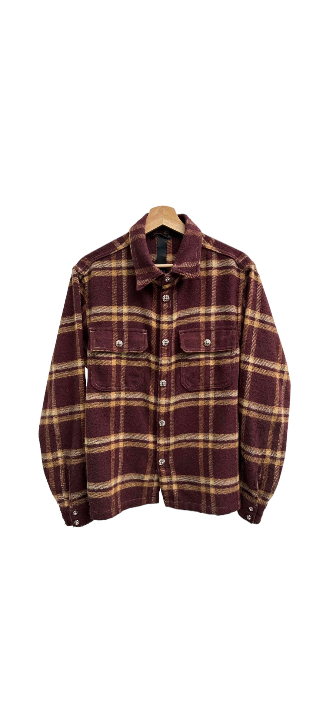 Chrome Hearts Flannel Button Up