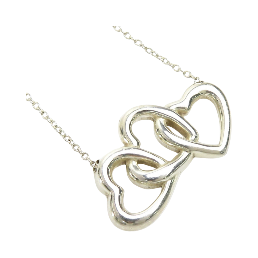 Tiffany & Co Triple Heart Necklace