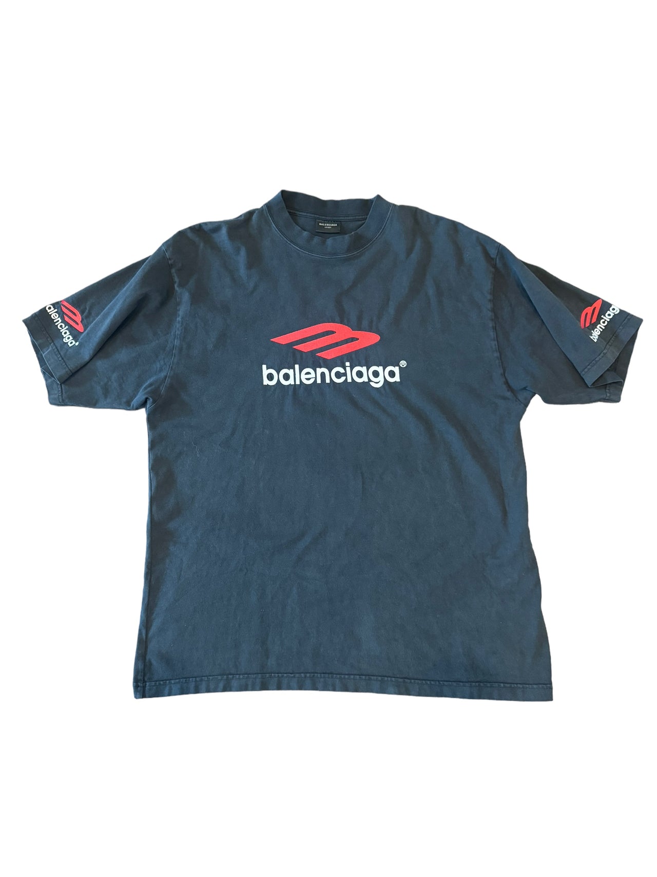 Balenciaga 3B Icon Logo T-Shirt