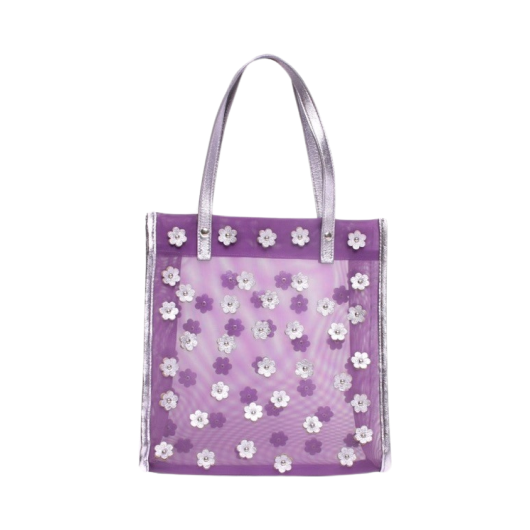 Miu Miu Purple Mesh Bag
