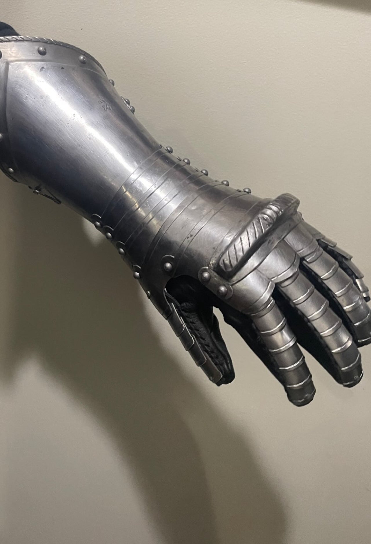 Balenciaga Afterworld Black Steel Armor Gloves