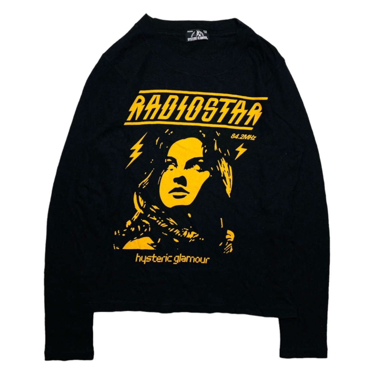 2000s Hysteric Glamour Radiostar Printed Girl Face Sweatshirt