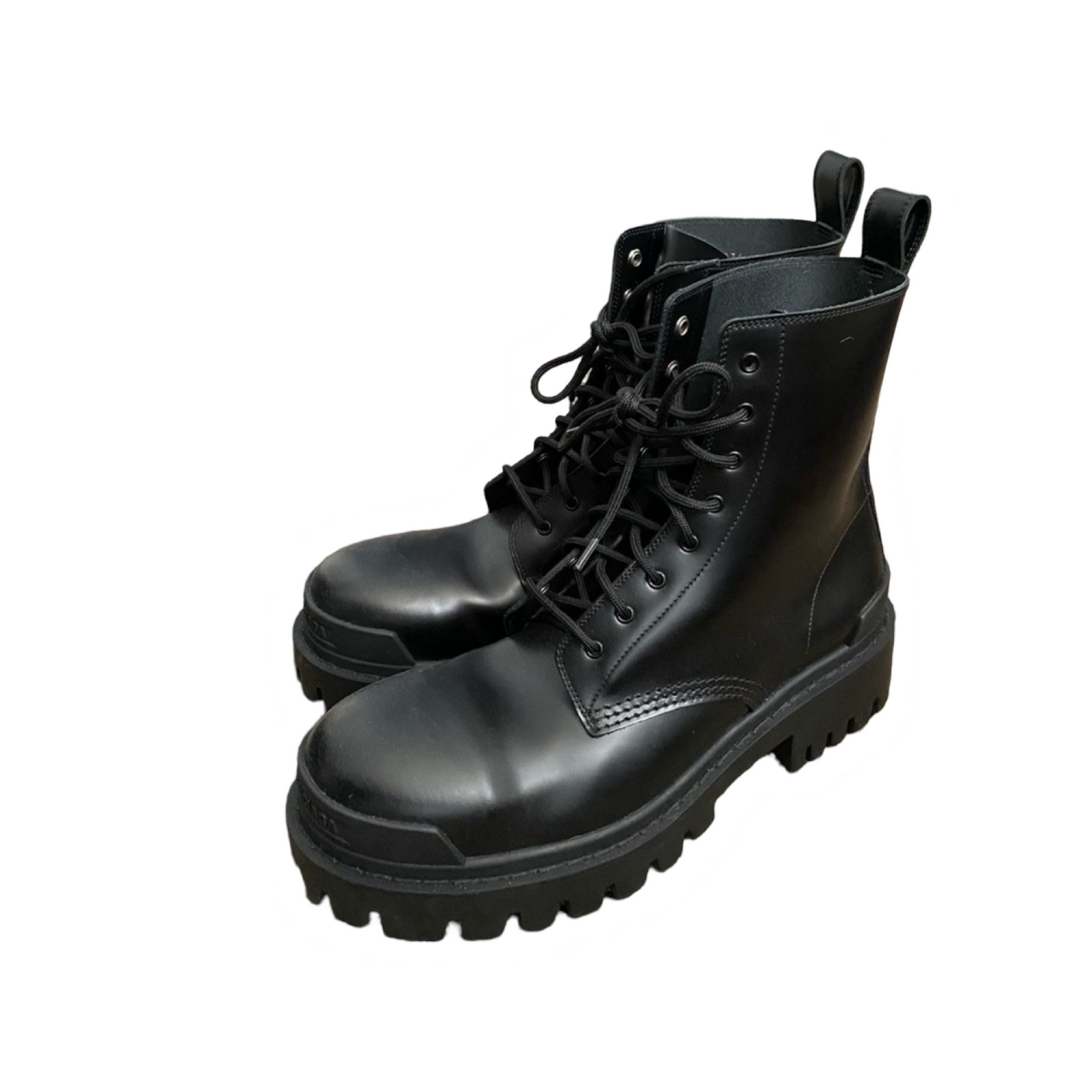 Balenciaga Strike Leather Boots