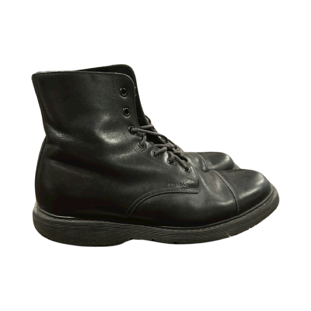 Vintage Leather Prada Boots