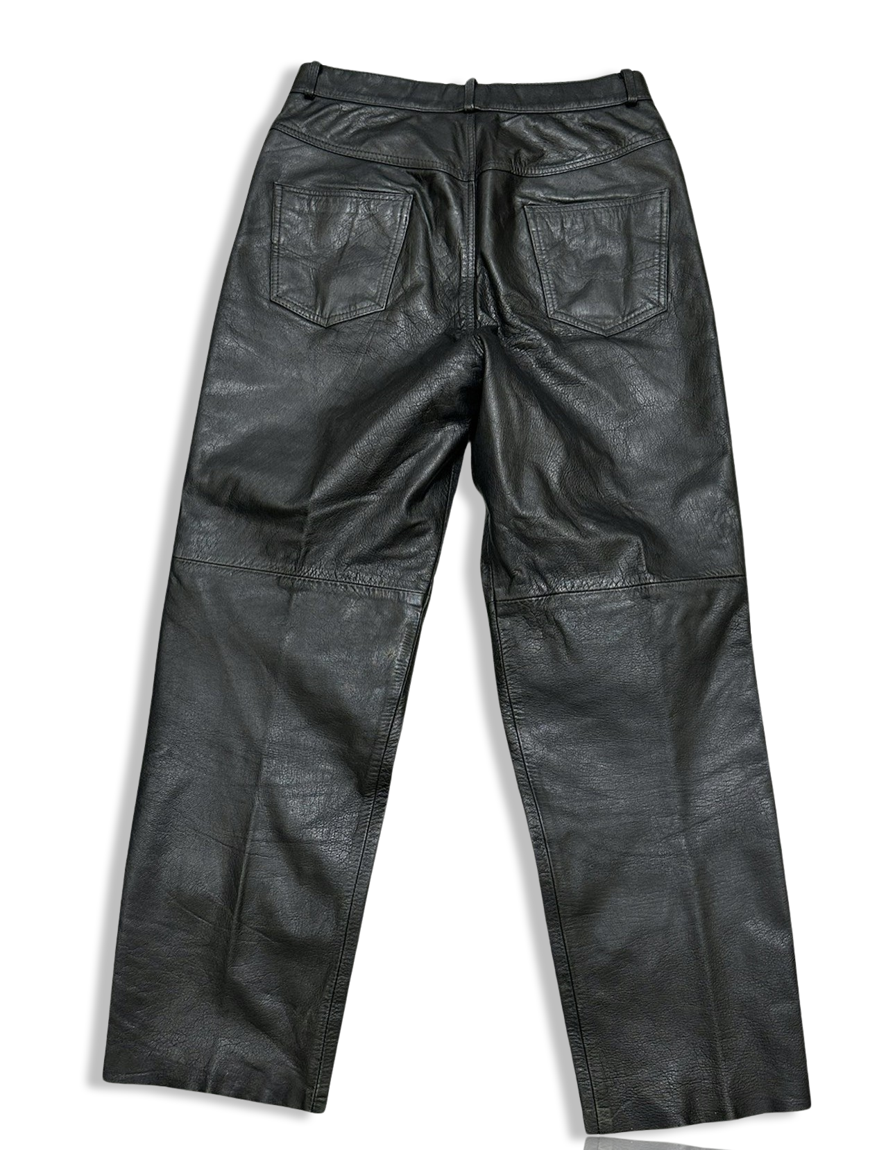 Balenciaga Motor Leather Pants - Swishy Archive