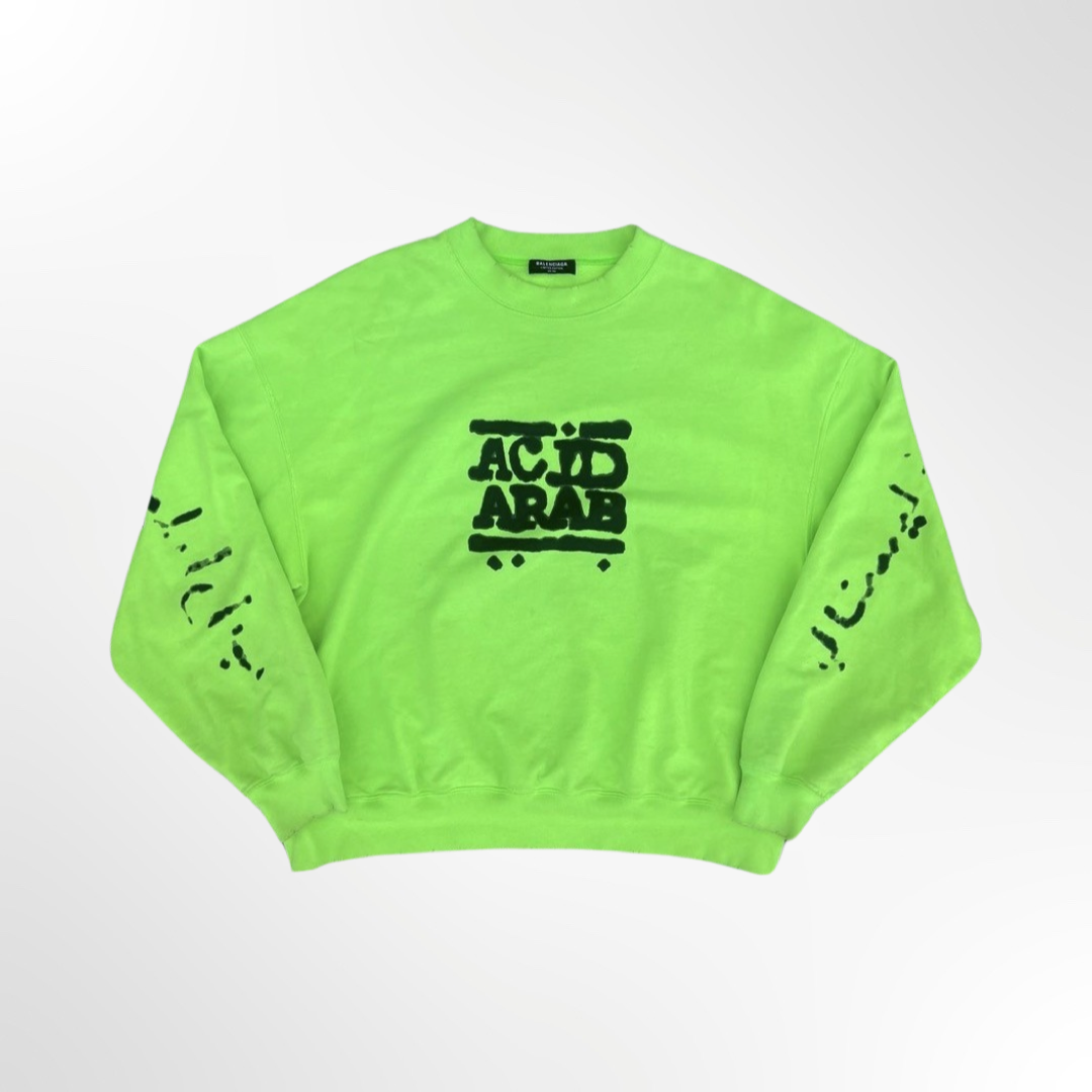 Balenciaga Acid Arab Limited Edition Sweater
